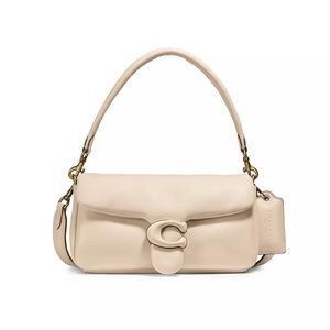 Coach Ivory Pillow Tabby 26 (Large) Leather Shoulder Bag